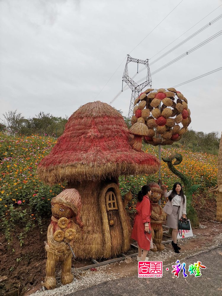 稻草草雕藝術的特點、工藝和適用場景